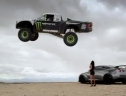 Trophy Truck Rip bay qua đầu Nissan GT R