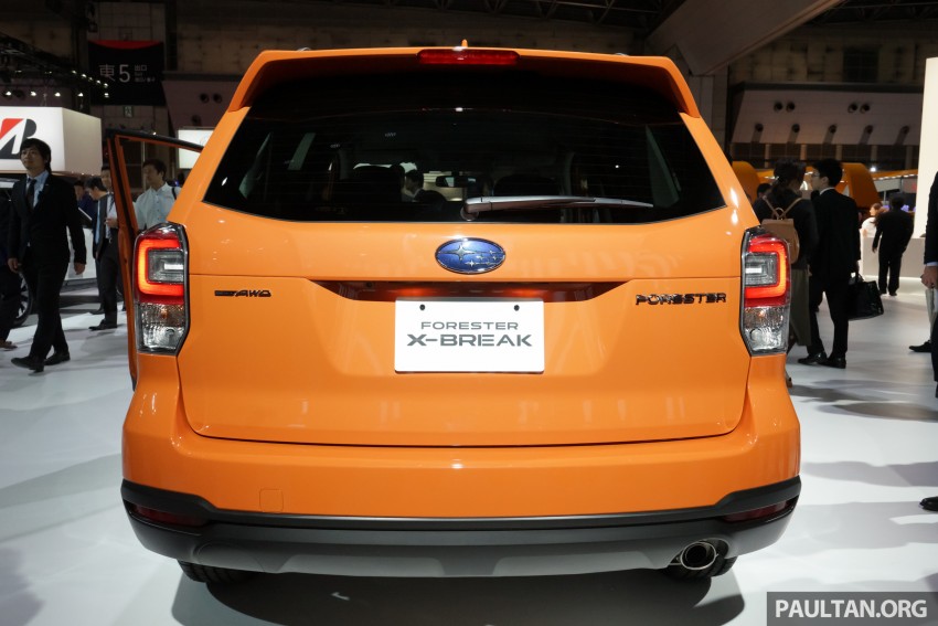 Subaru Forester 2016 đi vào sản xuất từ tháng 4 năm sau