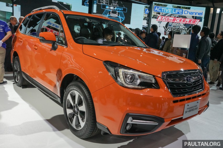 Subaru Forester 2016 đi vào sản xuất từ tháng 4 năm sau