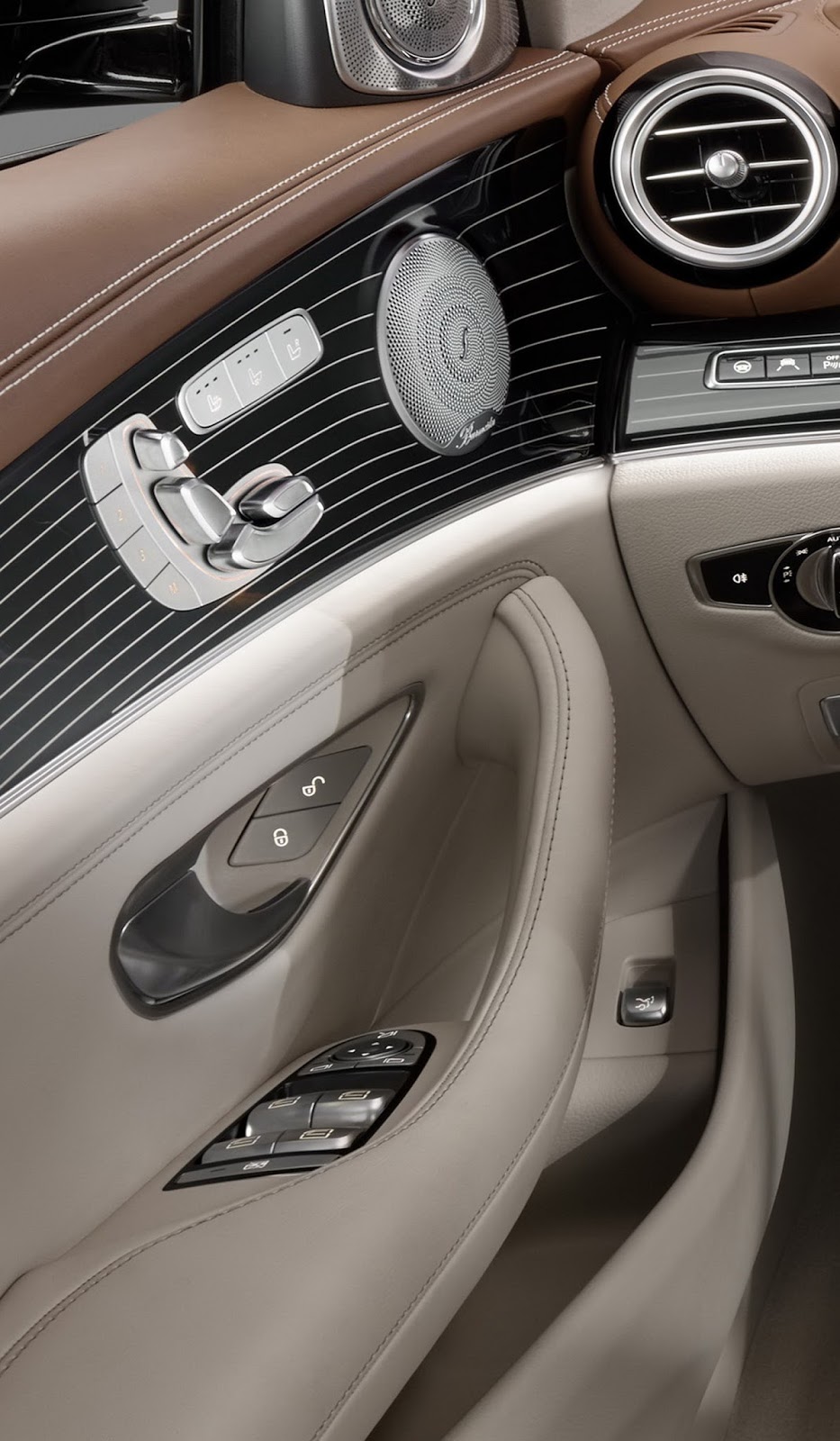 Nội thất đầy hấp dẫn trên Mercedes-Benz E–Class 2017