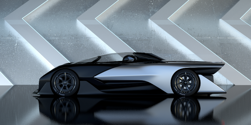 Faraday Future mang siêu xe điện 1.000 mã lực cạnh tranh với Tesla