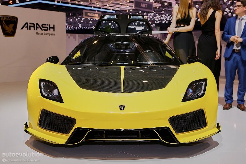 Cận cảnh Arash AF10 siêu xe mạnh hơn cả Bugatti Chiron