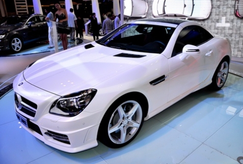 Mercedes SLK 2012 đến việt Nam