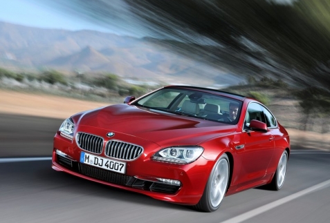BMW 6 Series coupe 2012: Hiệu quả hơn, thời trang hơn